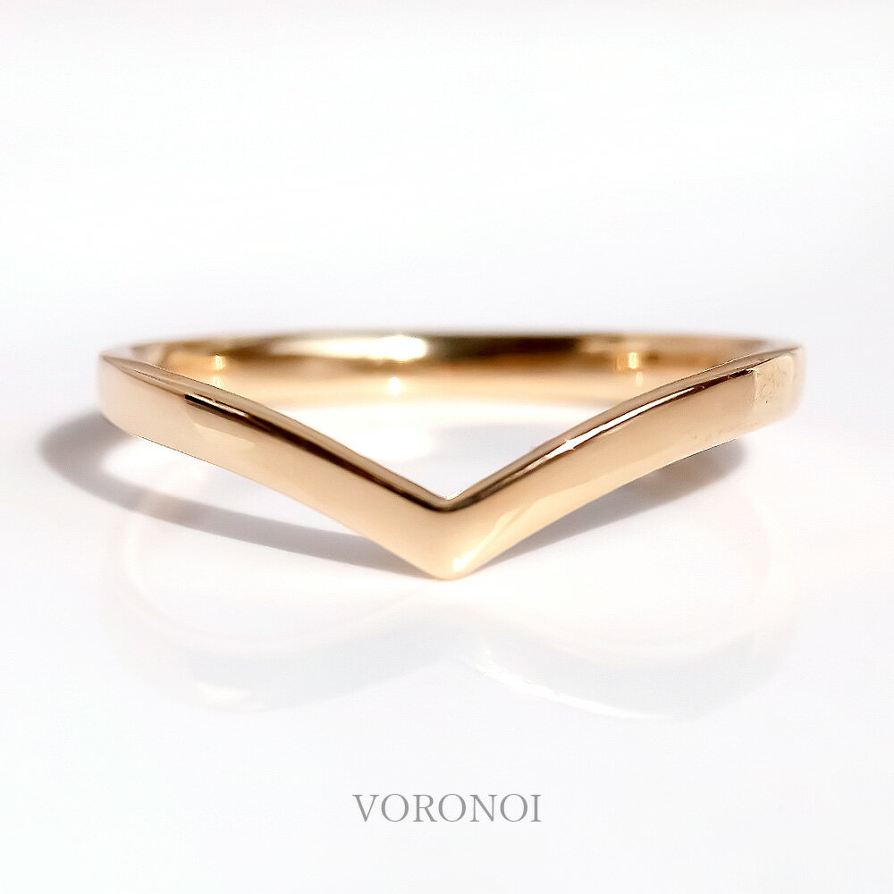 K10 ゴールド リング V字 指輪 10金 金 重ね付け シンプル 大人可愛い プレゼント ご褒美 ギフト 誕生日 記念日 金 人気 トレンド ピンキーリング...