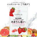 【新商品】ご当地グミ ニッポンエール 埼玉県産 あまりん苺グミ ご当地 お菓子 グルメ お土産 名産 果実グミ 全国農協食品 いちご(4)