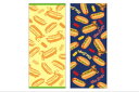 【全品 送料無料!】 【yup】【ヤップ】フェイスタオル2Pセット【ハッピーホットドッグ】【食べ物】【タオル】【たおる】【フェイスタオル】【2枚組】【2枚入り】...