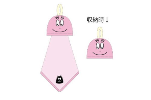 樂天商城 - 【全品　送料無料！】　 バーバパパ　BARBAPAPA　マイクロループタオルバーバパパとお出かけ　バーバ　バーバママ　絵本　アニメ　キャラクター　たおる　ループ付きタオル　洗面　トイレ　キッチン　雑貨　グッズ