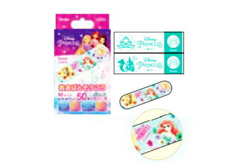 樂天商城 - 【全品　送料無料！】　 日本製　ディズニープリンセス　救急バンソウコウM　プリンセス　姫　ディズニー　映画　アニメ　絆創膏　シール　ケガ　怪我　旅行　お出かけ　アウトドア　子供　キッズ　雑貨　グッズ