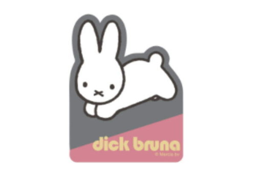 【全品 送料無料！】 miffy ミッフィー キャラクターステッカー野うさぎ ウサギ ディック・ブルーナ 絵本 アニメ キャラクター キャラステ ステッカー シール 文房具 雑貨 グッズ