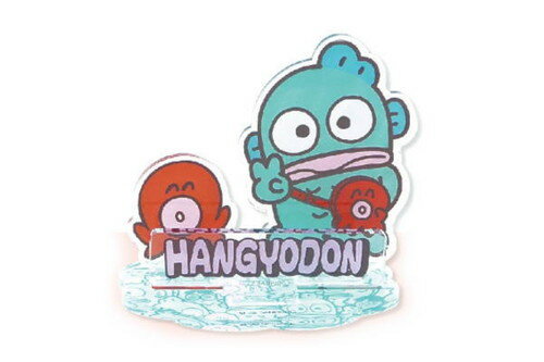 【全品 送料無料！】 日本製 サンリオキャラクター アクリルスタンドピース ハンギョドン ハンギョ はんぎょどん はんぎょ 半魚人 魚人 サンリオ スタンド おもちゃ 飾り ホビー 置き物 インテリア 雑貨 グッズ