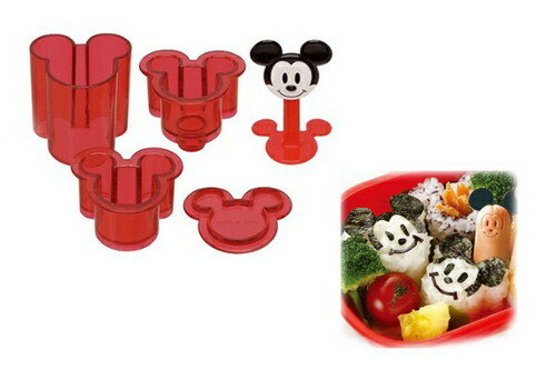 【全品　送料無料！】　 ディズニーキャラクター　一口おにぎり型抜きミッキーマウス　ミッキー　ディ..