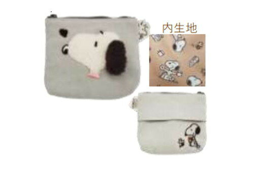 【全品　送料無料！】　 スヌーピー　SNOOPY　mocoブラウンシリーズ　ティッシュポーチグレー　ピーナッツ　ウッドストック　すぬーぴー　アニメ　ポーチ　ケース　小物入れ　収納　メイク　化粧　コスメ　ティッシュ入れ　雑貨 w-col-10023579 ワールドショップコレクション パッケージ画像