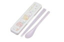 【全品 送料無料!】 【ふんわりねころん】抗菌音の鳴らないコンビセット【ネコ】【猫】【動物】【アニマル】【サンエックス】【ゆるキャラ】【おはし】【箸】【ハシ】【...