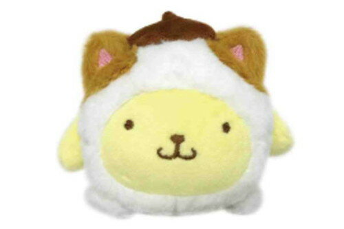 樂天商城 - 【全品　送料無料！】　 サンリオキャラクターズ　Happy Catシリーズ　寝そべりぬいぐるみ2ポムポムプリン　プリンちゃん　ぽむぽむぷりん　ポムポム　サンリオ　ぬいぐるみ　マスコット　ドール　人形　インテリア　子供　キッズ