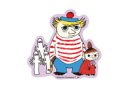【全品 送料無料!】 【ムーミン】【Moomin】キャラクターステッカー【なかよし】【ミイ】【リトルミイ】【アニメ】【絵本】【キャラクター】【シール】【ステッカ...