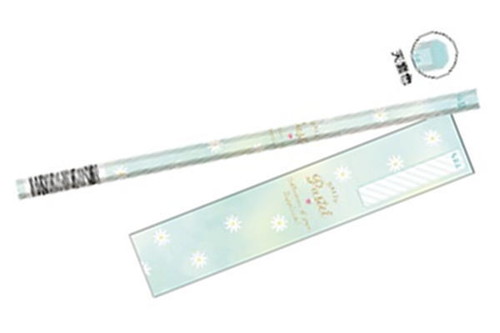 樂天商城 - 【全品　送料無料！】　 日本製　オリジナル　かきかた鉛筆4B　DAISY PASTEL　えんぴつ　エンピツ　筆記用具　文房具　学校　勉強　雑貨　グッズ　かわいい