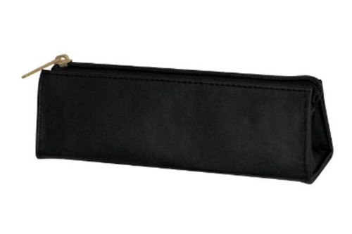 【全品　送料無料！】　 オリジナル　タテルペンケースブラック　黒　ペンポーチ　ケース　ペン入れ　..