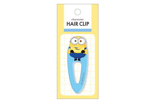 【全品　送料無料！】　ミニオンズ　ヘアクリップボブ　ミニオン　ユニバーサル　ユニバーサルスタジオ　ユニバ　映画　アニメ　クリップ　留め　ピン　ヘアアクセ　髪留め　子供　キッズ　雑貨　グッズ　かわいい