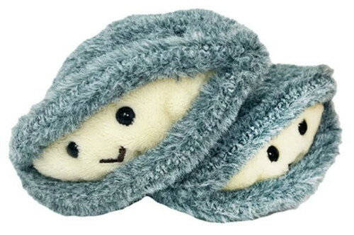 【全品　送料無料！】　オリジナル　海中散歩　貝シリーズ　ぽちゃまるぬいぐるみS　シジミ　海　魚　生き物　マスコット　人形　おも..