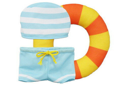 【全品 送料無料！】 オリジナル プラッシュコスチューマー 着ぐるみ M 海水浴セット 水着 浮き輪 服 コスチューム 着せ替え ぬいぐるみ 人形 マスコット 雑貨 グッズ かわいい