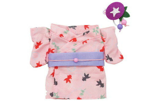 【全品　送料無料！】　オリジナル　プラッシュコスチューマー　着ぐるみ S　ピンク　ゆかた　浴衣　祭り　服　コスチューム　着せ替え　ぬいぐるみ　人形　マスコット　雑貨　グッズ　かわいい