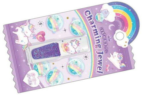 【全品　送料無料！】　オリジナル　はがせるネイルガーリーパープル　紫　ネイル　マニキュア　美容　..