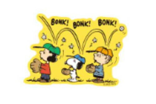 【全品　送料無料！】　スヌーピー　SNOOPY　キャラクターステッカーBONK！　ピーナッツ　ウッドストック　すぬーぴー　アニメ　キャラクター　キャラステ　ステッカー　シール　文房具　雑貨　グッズ　かわいい