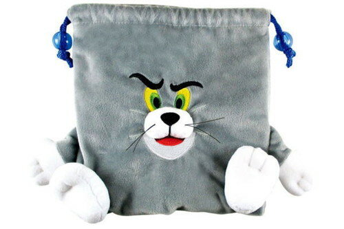 [전품 무료 배송!] 톰과 제리 Tom and Jerry 박제 장난감 톰 퍼니 아트 제리 워너 애니메이션 파우치 케이스 액세서리 상자 가방 수납 잡화 상품 귀여운