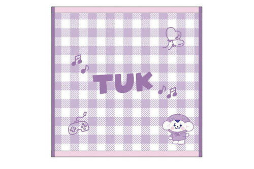 樂天商城 - 【全品　送料無料！】　LINE FRIENDS　WDZY　ヴィッジ　ミニタオルチェック　TUK　ツゥク　ITZY　イッチ　ガールズグループ　韓国　コリア　K-POP　タオル　たおる　ハンドタオル　ハンカチ　雑貨　グッズ