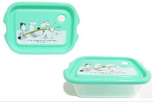 樂天商城 - ムーミン　Moomin　フードコンテナM　グリーン　食器　ミイ　リトルミイ　アニメ　絵本　キャラクター　保存　冷蔵　インテリア　生活雑貨　雑貨　グッズ