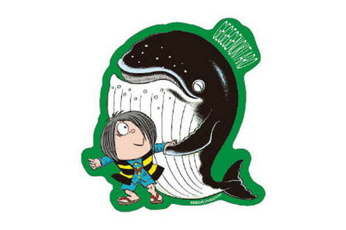 【全品 送料無料！】【ゲゲゲの鬼太郎】キャラクターステッカー【鬼太郎とくじら】【げげげのきたろう】【妖怪】【水木しげる】【映画】【テレビ】【アニメ】【ステッカー】【シール】【キャラステ】【文房具】【雑貨】【グッズ】【かわいい】
