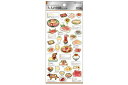 【全品 送料無料!】【日本製】【大人図鑑】食べ物シール【焼肉】【シール】【ステッカー】【ワンポイント】【ミニ】【文房具】【雑貨】【グッズ】【かわいい】