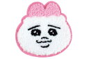 【全品 送料無料!】【おぱんちゅうさぎ】モコモコ刺?ステッカー【かぶりおぱんちゅ】【うさぎ】【ウサギ】【動物】【アニマル】【ライン】【スタンプ】【ステッカー】【シール】【ワッペン】【アイロン】【雑貨】【グッズ】【かわいい】