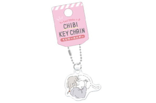 【全品　送料無料！】　オリジナル　ちびキーホルダー女の子　キーホルダー　キー...