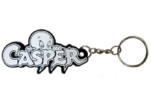 樂天商城 - 【全品　送料無料！】　アメリカン雑貨　キャスパー　ラバーキーチェーンRC067　アニメ　映画　カートゥーン　アメキャラ　アメリカ　USA　キーホルダー　キーリング　チャーム　鍵