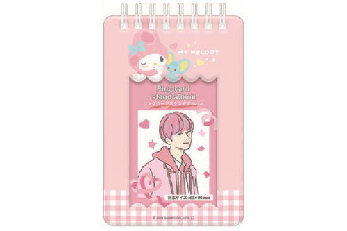 樂天商城 - 【全品　送料無料！】　Pic too　サンリオキャラクターズ　リングカードスタンドアルバムマイメロディ　まいめろでぃ　サンリオ　スタンド　写真入れ　カード入れ　インテリア　置き物　雑貨　グッズ　かわいい