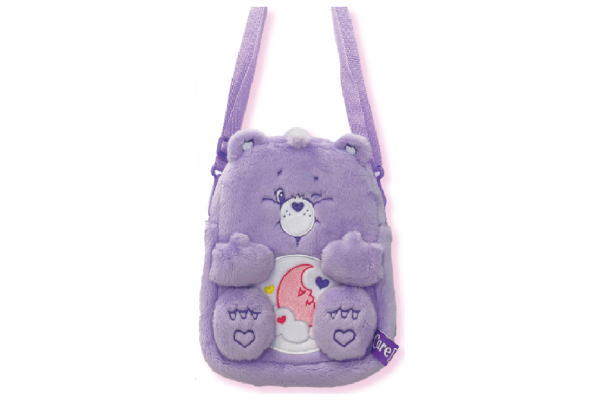 【全品　送料無料！】【ケアベア】【CAREBEARS】ぬいぐるみポシェット【Sweet Dreams Bear】【クマ】【くま】【動物】【アニマル】【アメキャラ】【かばん】【カバン】【バッグ】【鞄】【小物入れ】【斜め掛け】【ショルダー】【収納】【雑貨】【