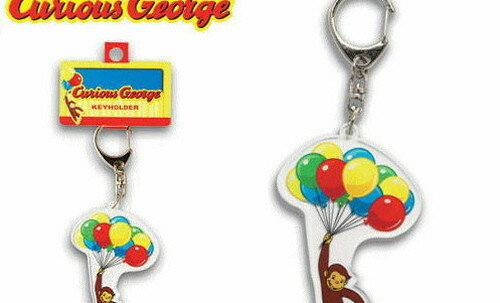 【全品 送料無料！】 【おさるのジョージ】アクリルキーホルダー【バルーン】【キーホルダー】【キーチェーン】【ひとまねこざる】【グッズ】【キャラ】