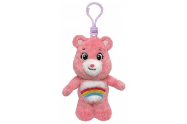 【全品　送料無料！】【ケアベア】【CAREBEARS】クリップマスコット【チアベア】【クマ】【くま】【動物】【アニマル】【アメキャラ】【アメリカ】【キーホルダー】【キーリング】【チェーン】【ぬいぐるみ】【人形】【ドール】【雑貨】【グッズ】【かわいい】