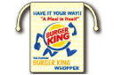 【全品 送料無料!】【アメリカン雑貨】巾着【L】【BurgerKing】【バーガーキング】【アメリカ】【USA】【アメキャラ】【ポーチ】【ケース】【小物入れ】【きんちゃく】【袋】【収納】【雑貨】【グッズ】【かわいい】