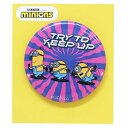 【全品 送料無料!】【ミニオンズ】【MINIONS】缶バッジ【トライ】【ミニオン】【ユニバーサル】【アニメ】【映画】【缶バッチ】【バッチ】【カンバッジ】【カンバ...