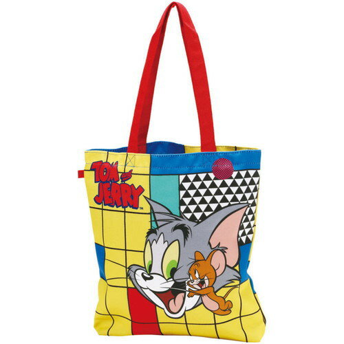 樂天商城 - 【全品　送料無料！】　トムとジェリー　Tom and Jerry　キャンバストートバッグCARTOON　ワーナー　アニメ　かばん　カバン　鞄　バッグ　トート　収納　アウトドア　お出かけ　雑貨　グッズ　かわいい