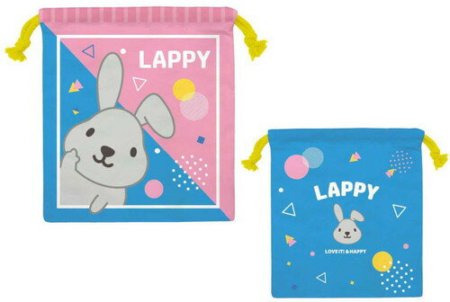 樂天商城 - 【全品　送料無料！】　LOVE it！　ラヴィット　巾着ラッピー　番組公式キャラクター　ポーチ　ケース　小物入れ　袋　きんちゃく　収納　子供　キッズ　雑貨　グッズ　かわいい