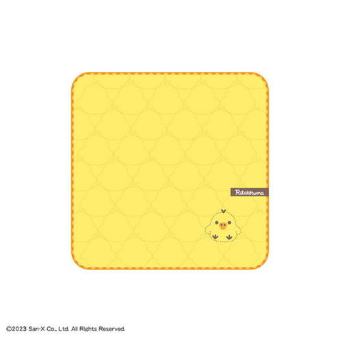 【全品 送料無料！】 リラックマ ミニタオルここだよキイロイトリ りらっくま サンエックス くま クマ ゆるキャラ RIRAKKUMA たおる ハンドタオル ハンカチ 子供 キッズ 雑貨 グッズ かわいい