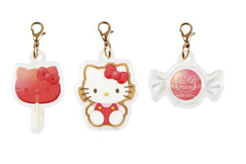 【全品　送料無料！】　サンリオキャラクターズ　さんこいちチャームハローキティ　キーホルダー　キーリング　チャーム　鍵　雑貨　グッズ　かわいい