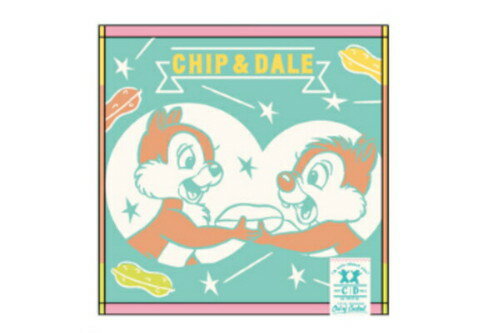 【全品 送料無料！】 ディズニーキャラクター ミニタオルツインズパステル チップとデール 映画 アニメ タオル たおる ハンドタオル ハンカチ 子供 キッズ 雑貨 グッズ かわいい