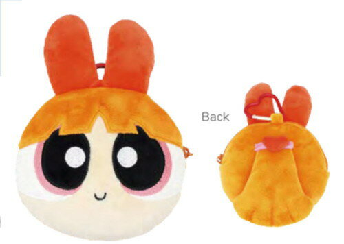 【全品 送料無料！】 パワパフガールズ カラビナ付きぬいぐるみファスナーマスコットブロッサム パワパフ アニメ アメキャラ アメリカ ポーチ ケース 小物入れ イヤホン入れ 収納 キーホルダー キーリング 雑貨 グッズ かわ