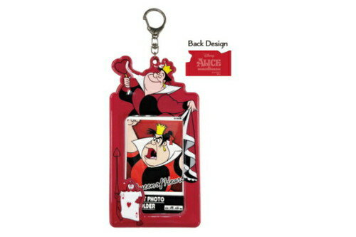 樂天商城 - 【全品　送料無料！】　ディズニーキャラクター　インスタントフォトキーホルダーハートの女王　ふしぎの国のアリス　アニメ　映画　キーホルダー　キーリング　チャーム　鍵　写真入れ　フォト　収納　推し　推し活　雑貨　グッズ　かわい