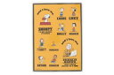 【全品 送料無料!】【日本製】【スヌーピー】【SNOOPY】ポスターステッカー【みんな】【ピーナッツ】【ウッドストック】【すぬーぴー】【シール】【文房具】【イン...