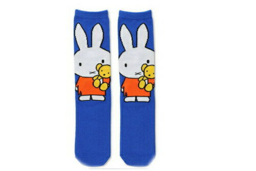 樂天商城 - 【全品　送料無料！】　miffy　ミッフィー　ハイソックスぬいぐるみ　ウサギ　 ディック・ブルーナ　アニメ　靴下　くつした　くつ下　女性　レディース　ファッション　雑貨　グッズ　かわいい