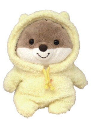 樂天商城 - 【全品　送料無料！】　ぷーとん　きぐるみパジャマぬいぐるみM　こっつん　カワウソ　動物　アニマル　マスコット　人形　ドール　おもちゃ　インテリア　子供　キッズ　雑貨　グッズ　かわいい