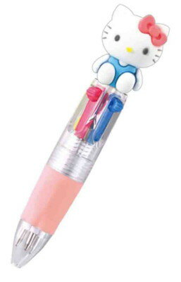 【全品　送料無料！】　サンリオキャラクターズ　マスコットミニボールペンハローキティ　セット　6本セット　ボールペン　4色　筆記用具　文房具　学校　勉強　雑貨　グッズ　かわいい