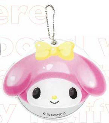 Rakuten - 【全品　送料無料！】　サンリオキャラクターズ　スライドミラーL　マイメロディ　キーホルダー　キーリング　チャーム　鍵　かがみ　鏡　雑貨　グッズ　かわいい