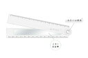 【全品 送料無料!】【セット商品】【10本入り】【オリジナル】【LIKE COSME】ミラー付き折りたたみ定規【GRAY DoLL】【ものさし】【文房具】【学校...