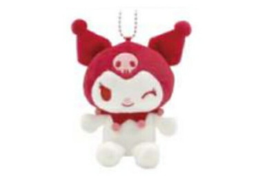 Rakuten - 【全品　送料無料！】　サンリオキャラクターズ　MCコレクション　マスコットキーホルダーレッド　赤　クロミ　キーホルダー　キーリング　チャーム　鍵　ぬいぐるみ　人形　ドール　雑貨　グッズ　かわいい