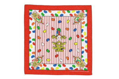 【全品　送料無料！】　日本製　ハリー・ポッター　バンダナフレーバービーンズ　魔法　映画　ハンカチ　クロス　ランチクロス　ハンカチーフ　弁当包み　飾り　インテリア　雑貨　グッズ　かわいい