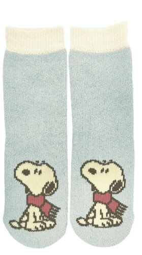 【全品　送料無料！】　スヌーピー　SNOOPY　ポーチ入りソックスぽかぽか　ピーナッツ　ウッドストック　すぬーぴー　アニメ　キャラクター　靴下　くつ下　くつした　ファッション　女性　レディース　雑貨　グッズ　かわいい